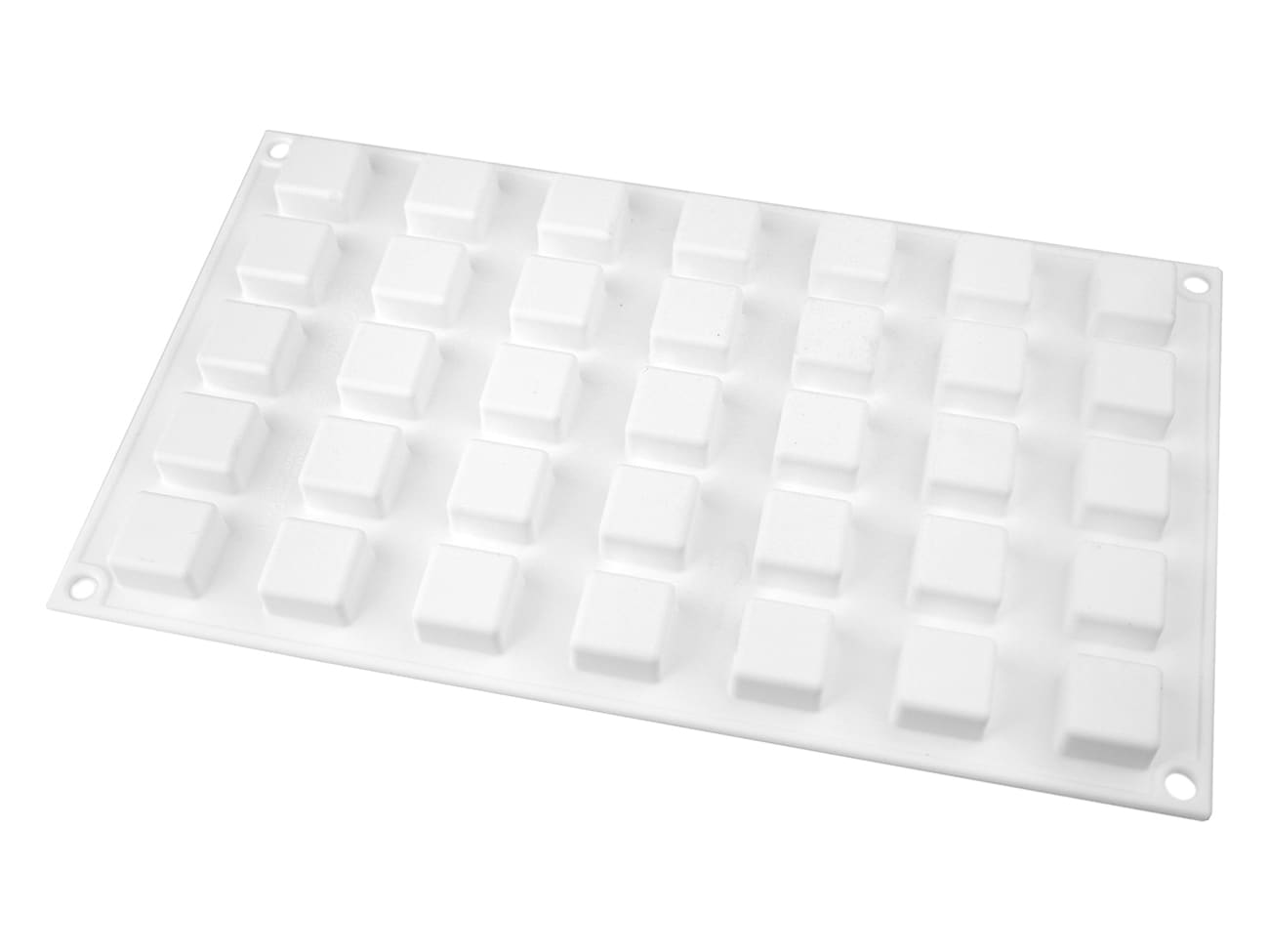 Moule silicone - 35 micro carrés - 30 x 17,5 cm - Silikomart