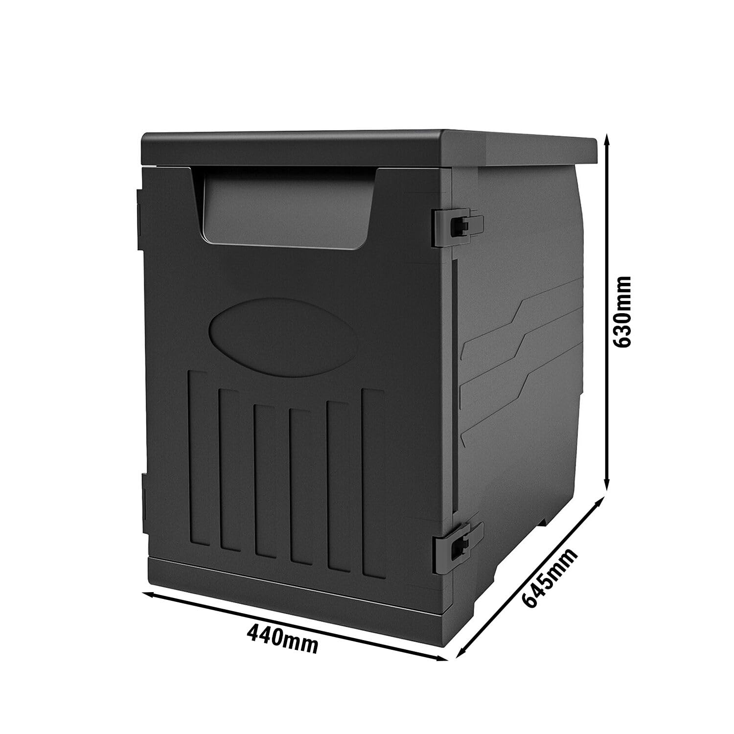 GGM Gastro | TPBE92 | Thermobox - Frontlader - 92 Liter - für 12x GN 1/1