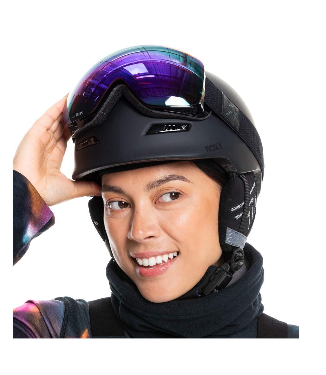 Masque de ski Noir/Violet Roxy Rosewood