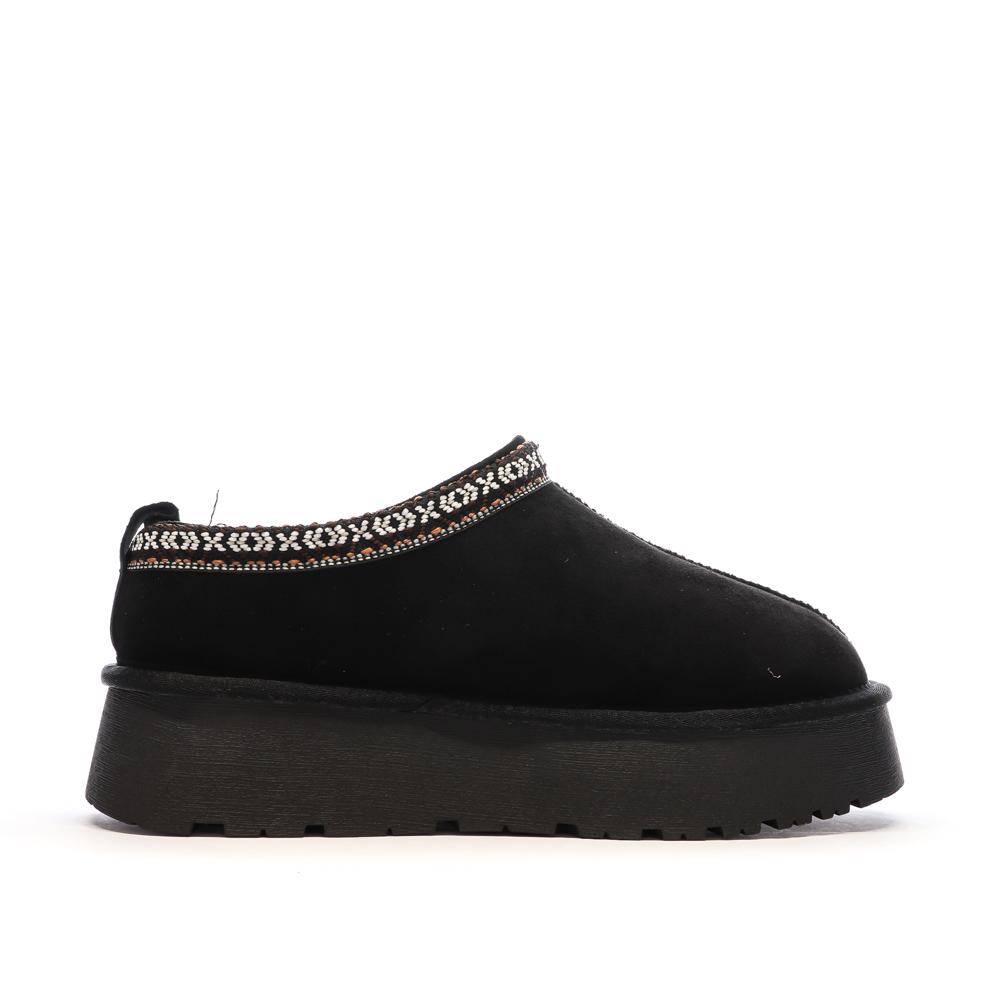 Xti Boots Noires Femme Xti Microfiber