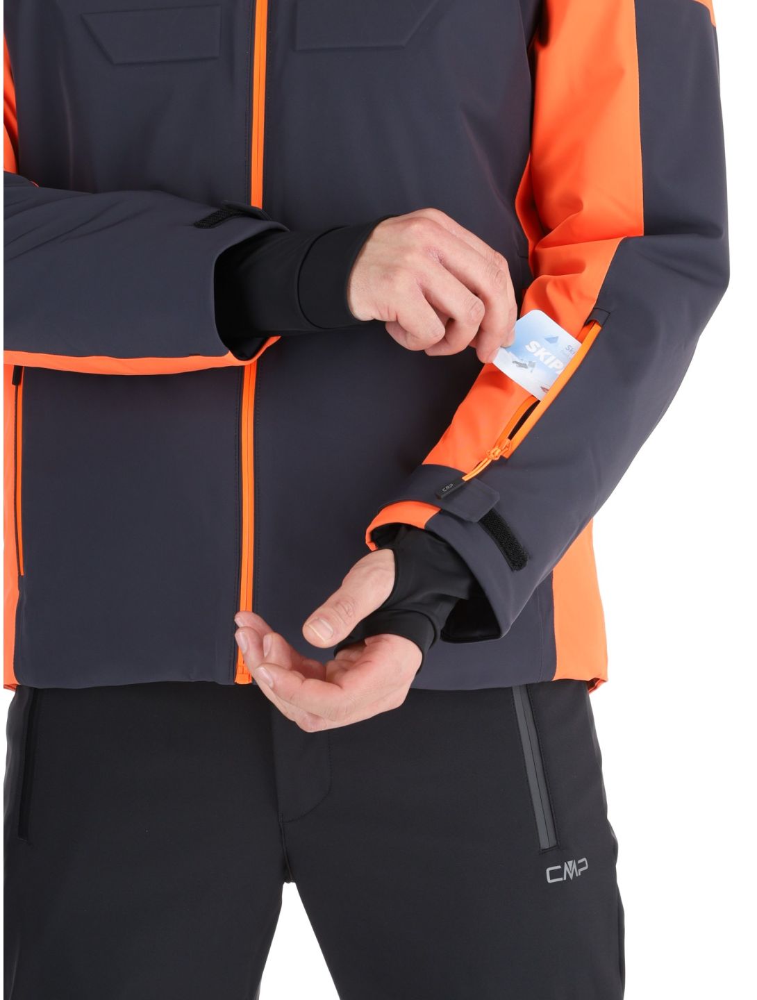 34W4747 ski-jas heren