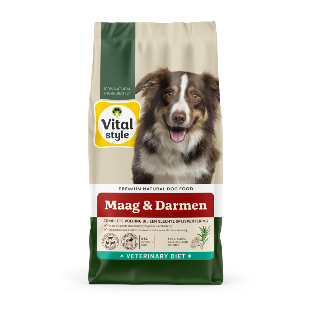 VITALstyle Maag & Darmen Hondenvoer 12 kg