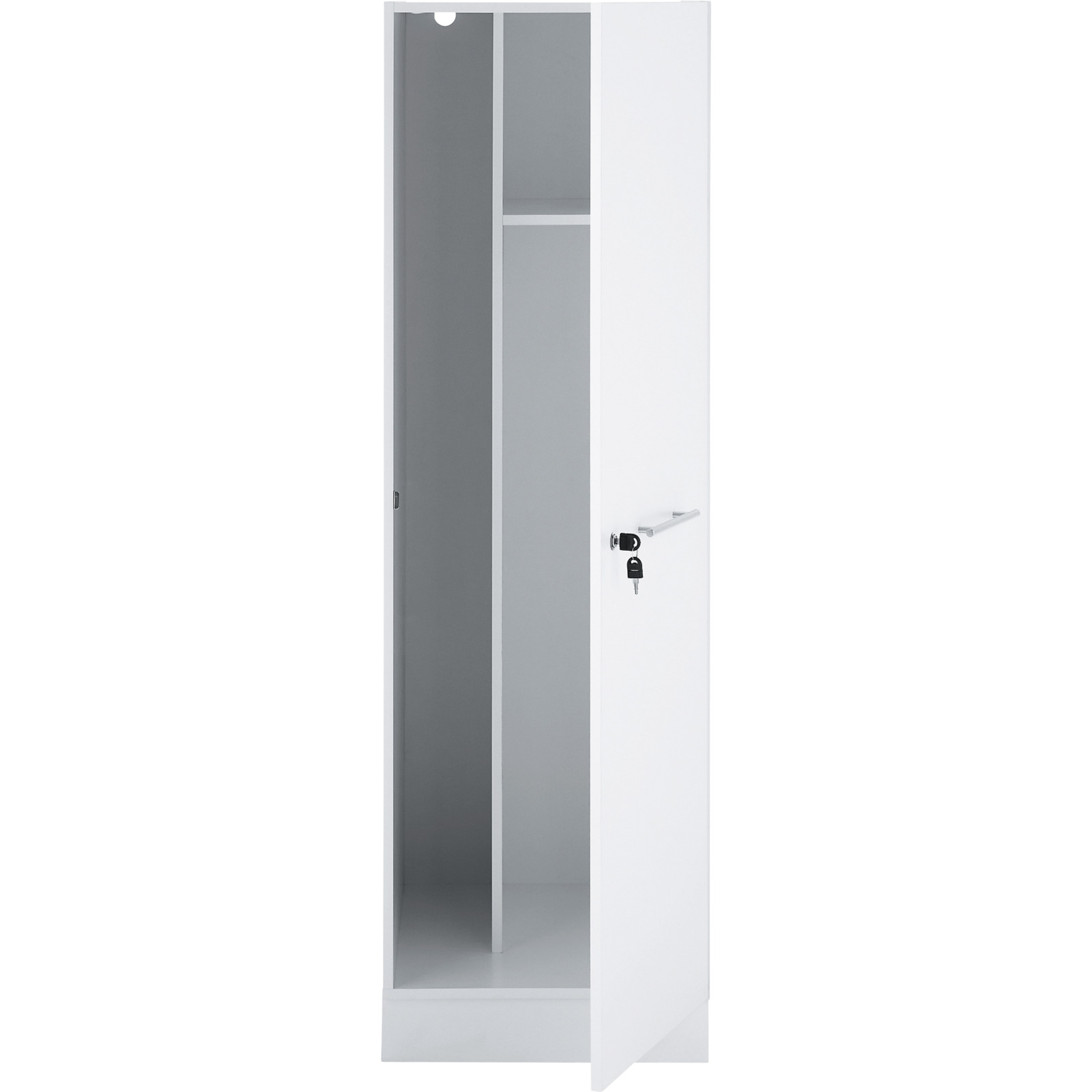 Hochschrank Laundreezy melamin weiss matt 50 x 162 x 67,5 cm