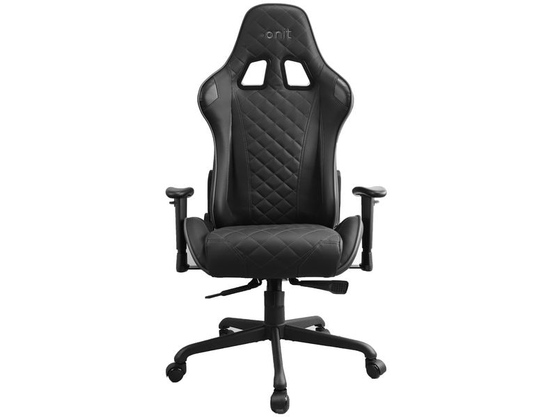 onit Gaming-Stuhl Deepblack Schwarz Bürostuhl für lange Gaming-Sessions und Arbeitstage