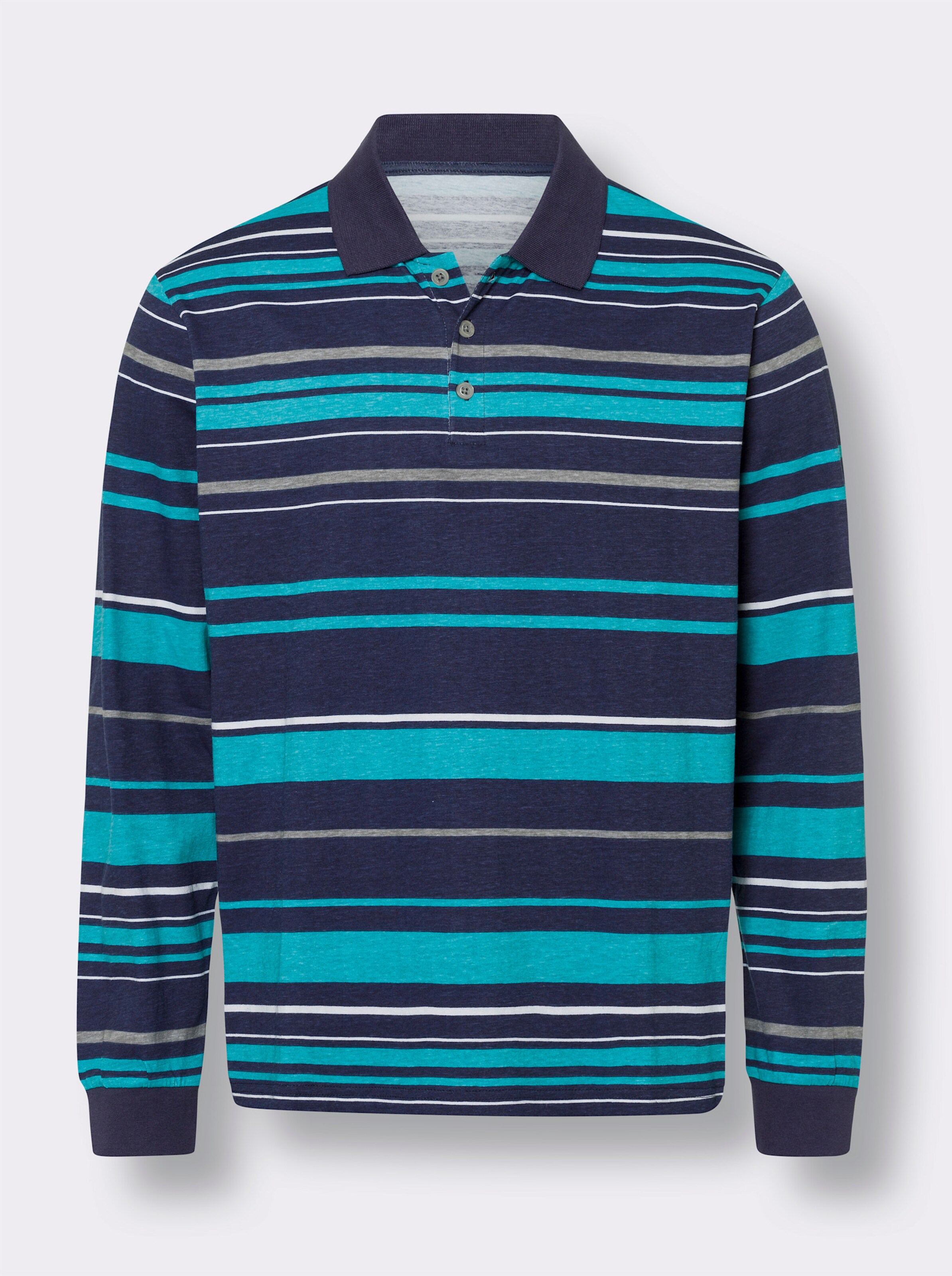 Langarm-Poloshirt