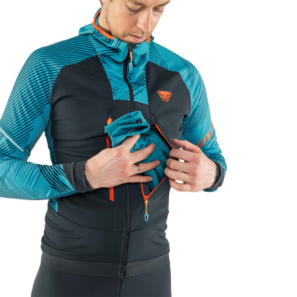 Veste polaire ski rando DYNAFIT MEZZALAMA RACE2 M JKT STORM BLUE