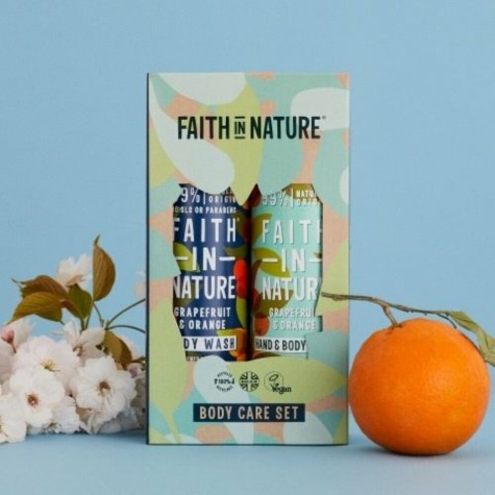Faith In Nature Geschenkset Body Care Grapefruit & Orange1 set