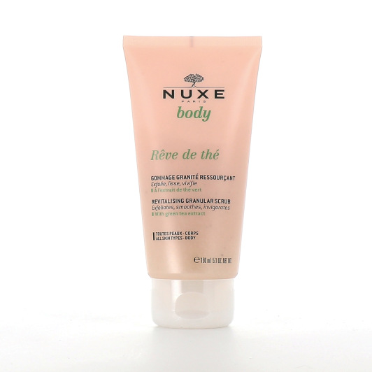 Nuxe Body Gommage granité ressourçant Rêve de thé