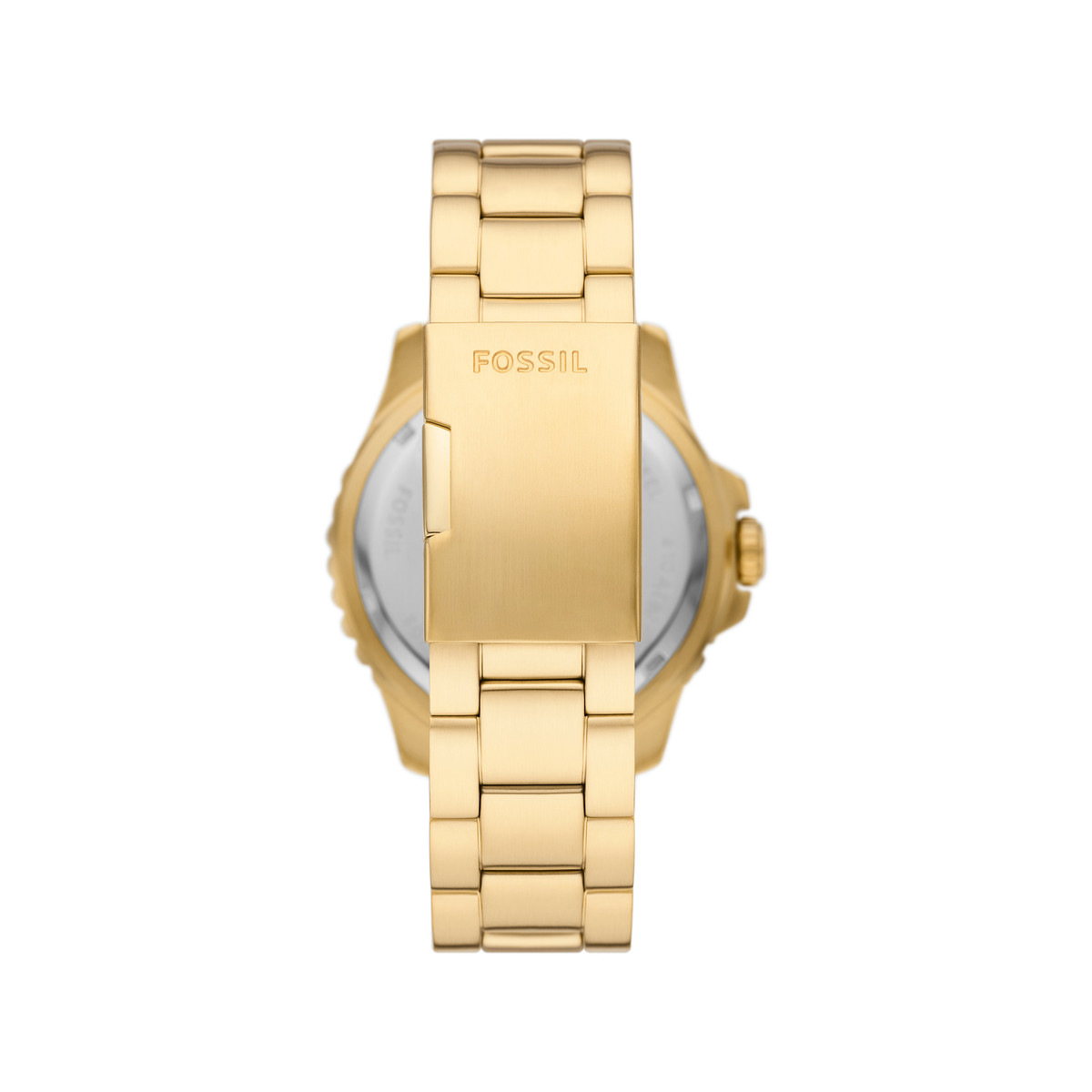 Montre FOSSIL Blue homme bracelet acier doré