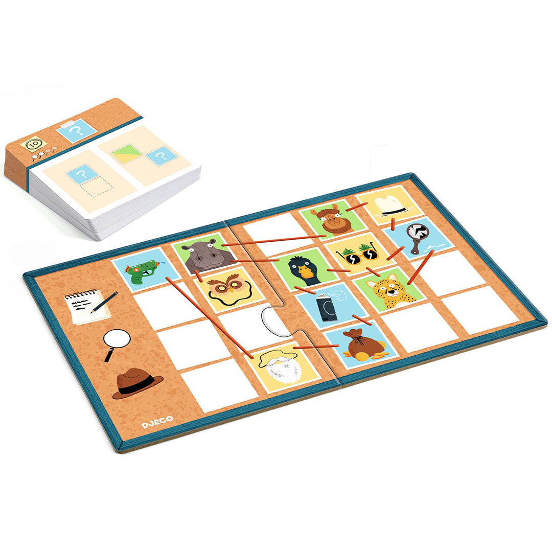 djeco puzzelspel sologic - detective