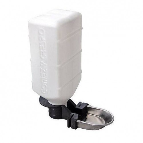 Bebedouro universal Gyc com garrafa de 400cc, branco/cinza