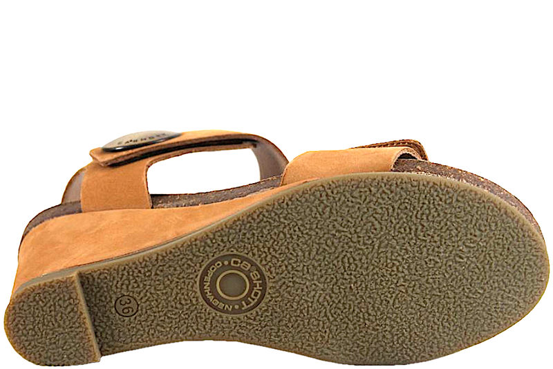 CA SHOTT CASABERTA COGNAC SANDAL