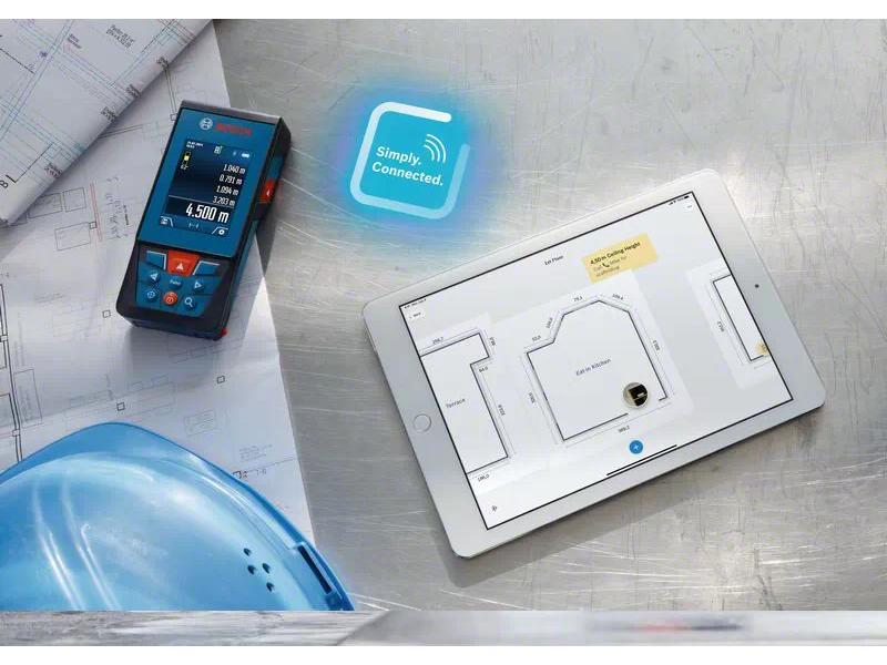 Bosch Professional Laser-Distanzmesser GLM 100-25 C 100 m Präziser Laser-Entfernungsmesser für einfaches Messen und Dokumentieren im Innen- und Aussenbereich