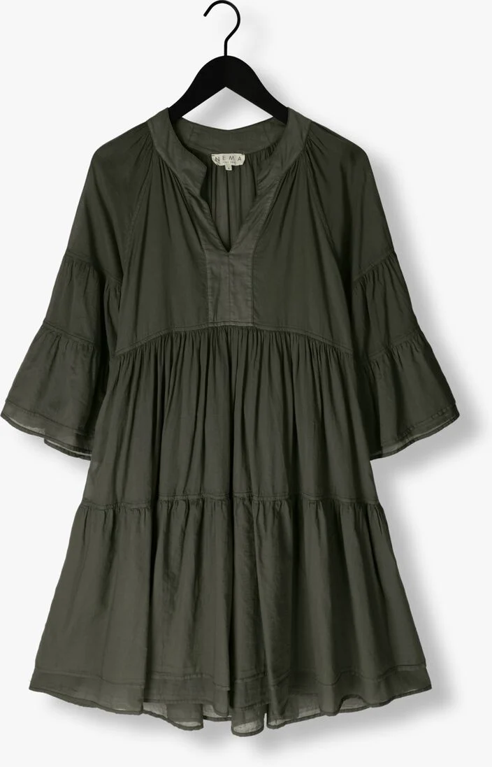NEMA groene nema mini jurk ruza