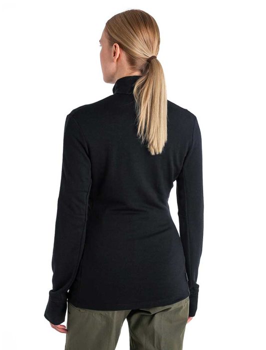 Quantum IV LS Zip Women uldtrøje