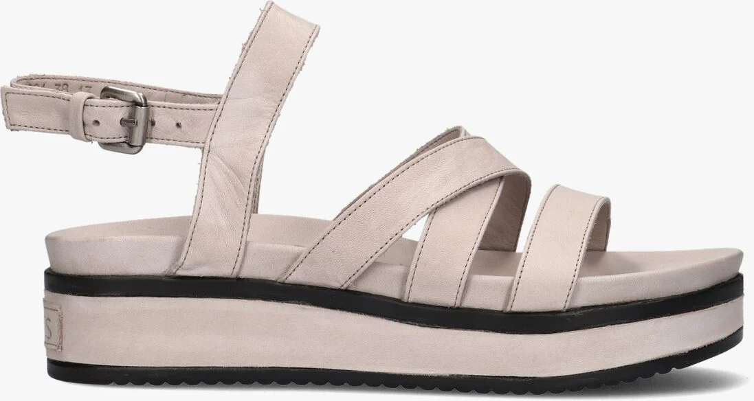SHABBIES grijze shabbies sandalen 170020259