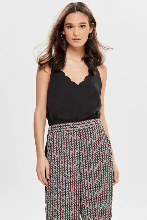 Only zwarte dames top