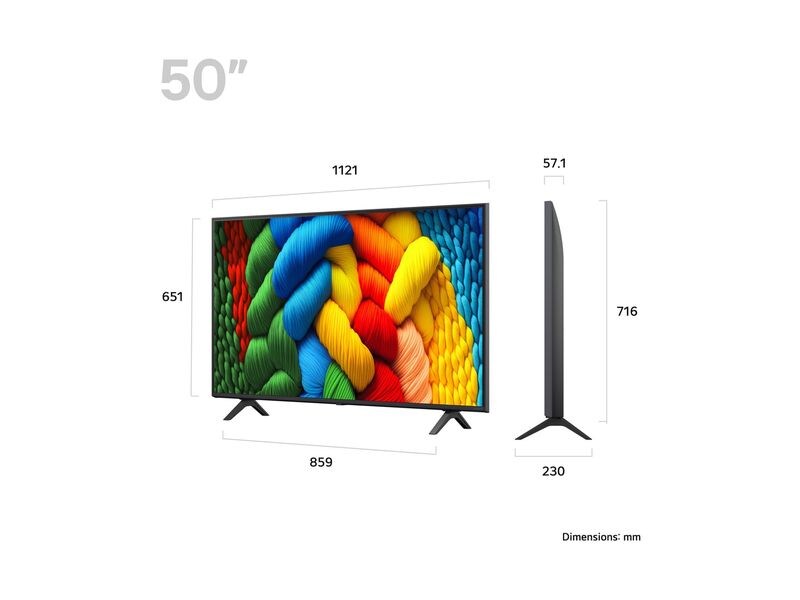 LG TV 50NANO80A6B 50