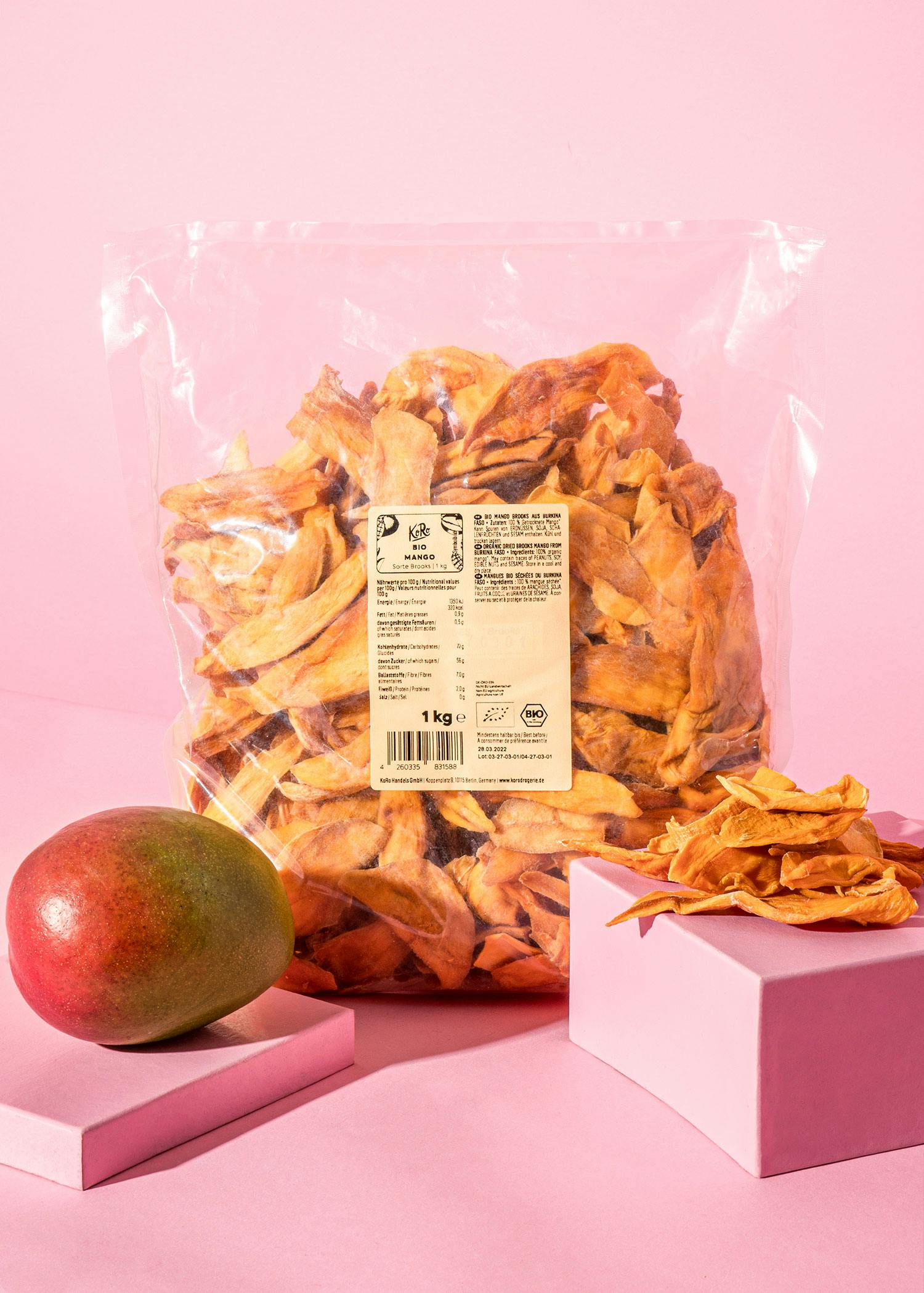 Bio Mangostreifen Brooks 1 kg