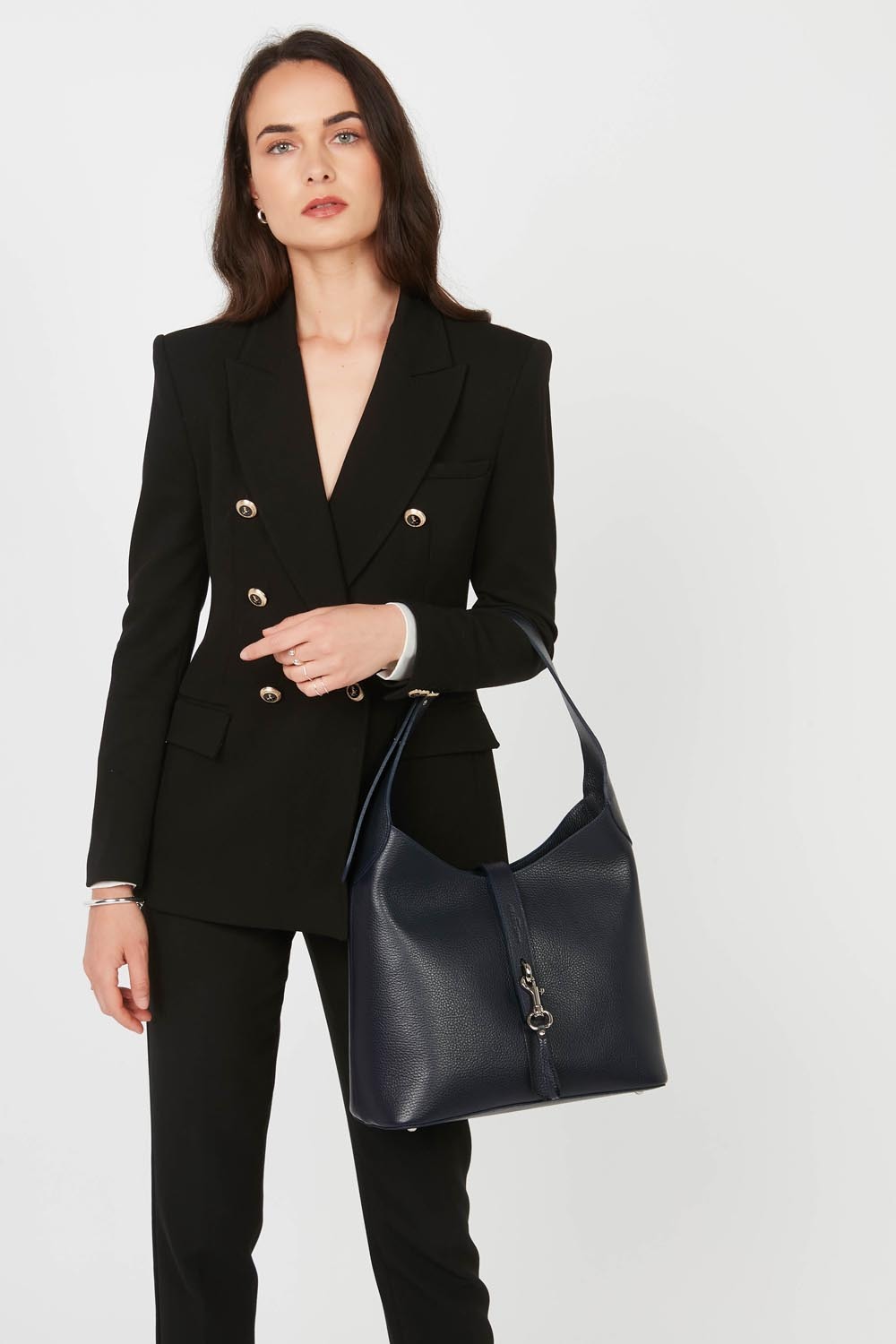 Foulonné Double Hook-Grand sac hobo