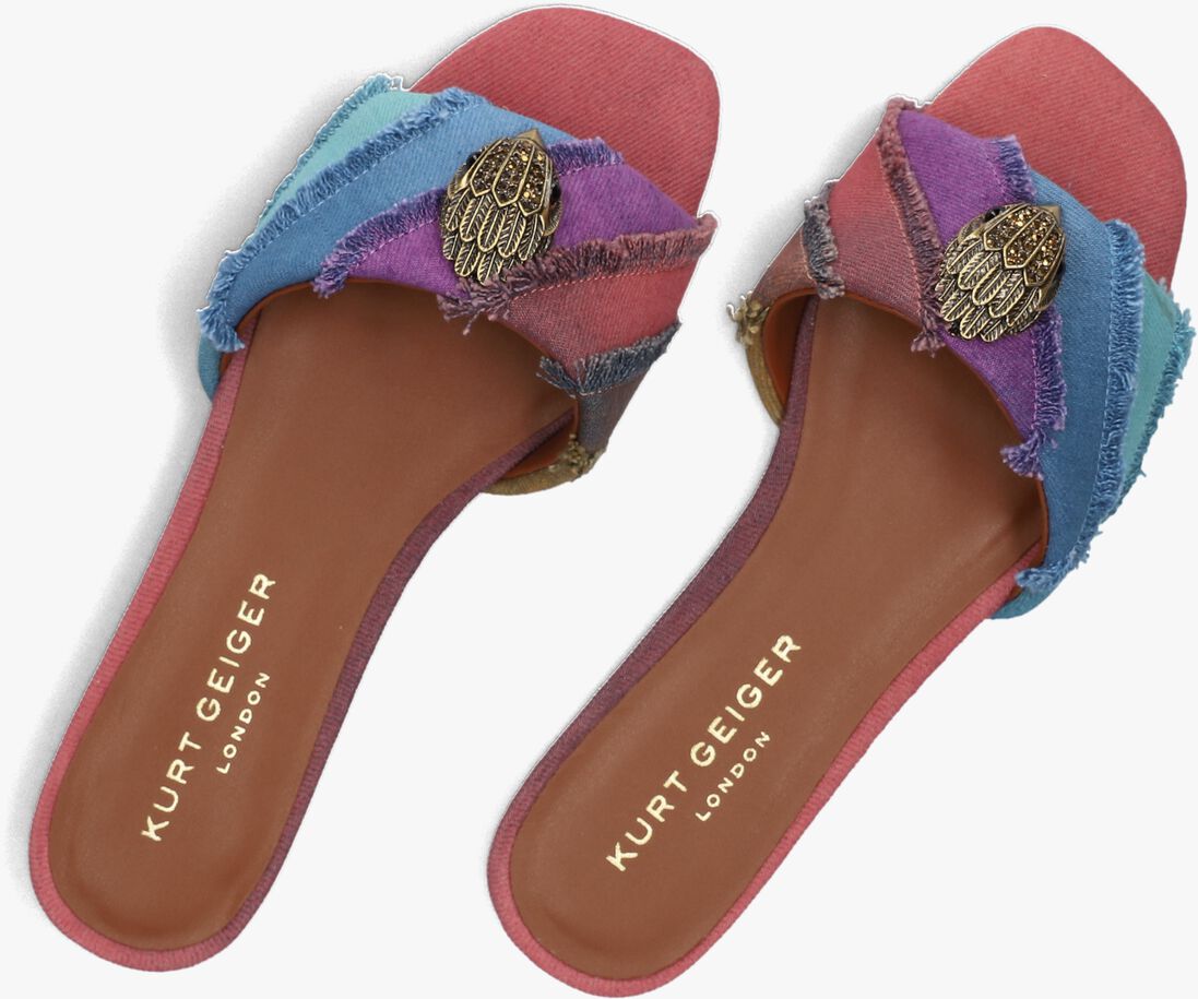 KURT GEIGER LONDON multi kurt geiger london slippers kensington flat sandal