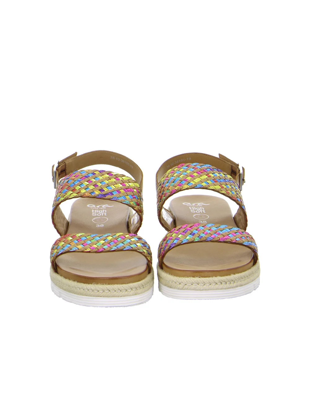 Sandale Jamaika multi cognac