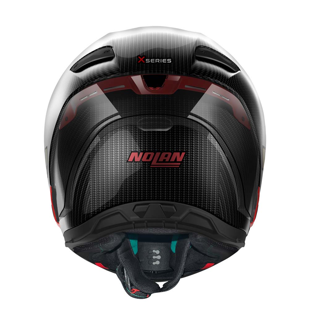 Nolan - Casque X-804 RS Ultra Carbon Iridium Edition Carbone / Rouge