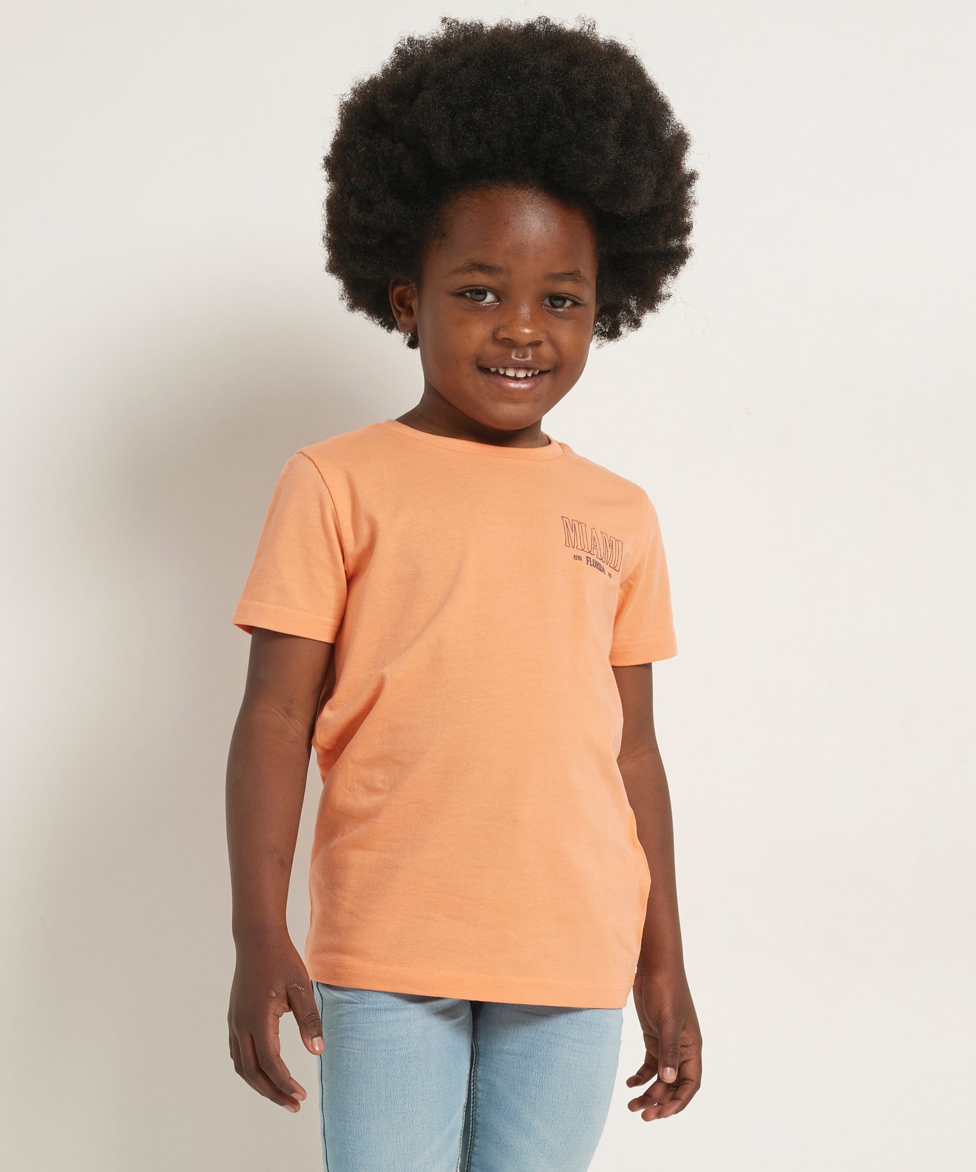 jersey t-shirt met prints