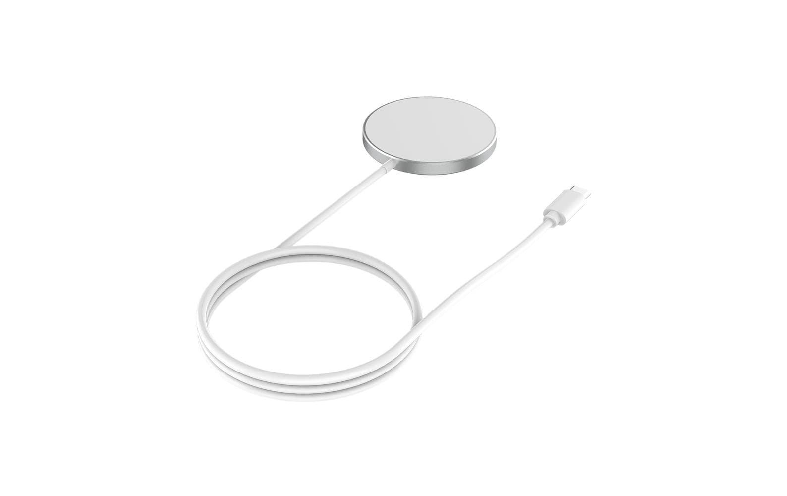 Wireless Charger MagnetischKompaktes kabelloses USB-C-Ladegerät für Smartphones