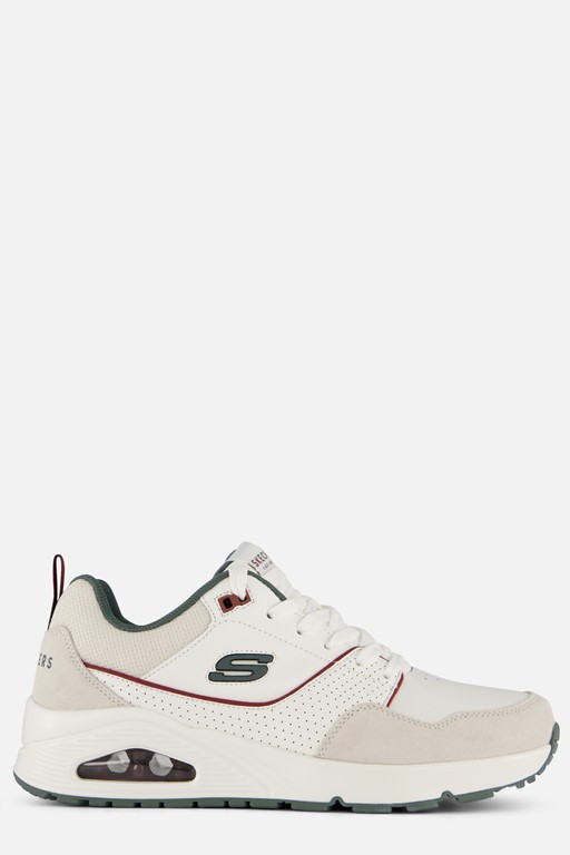 Skechers Uno Retro One Sneakers wit Suede