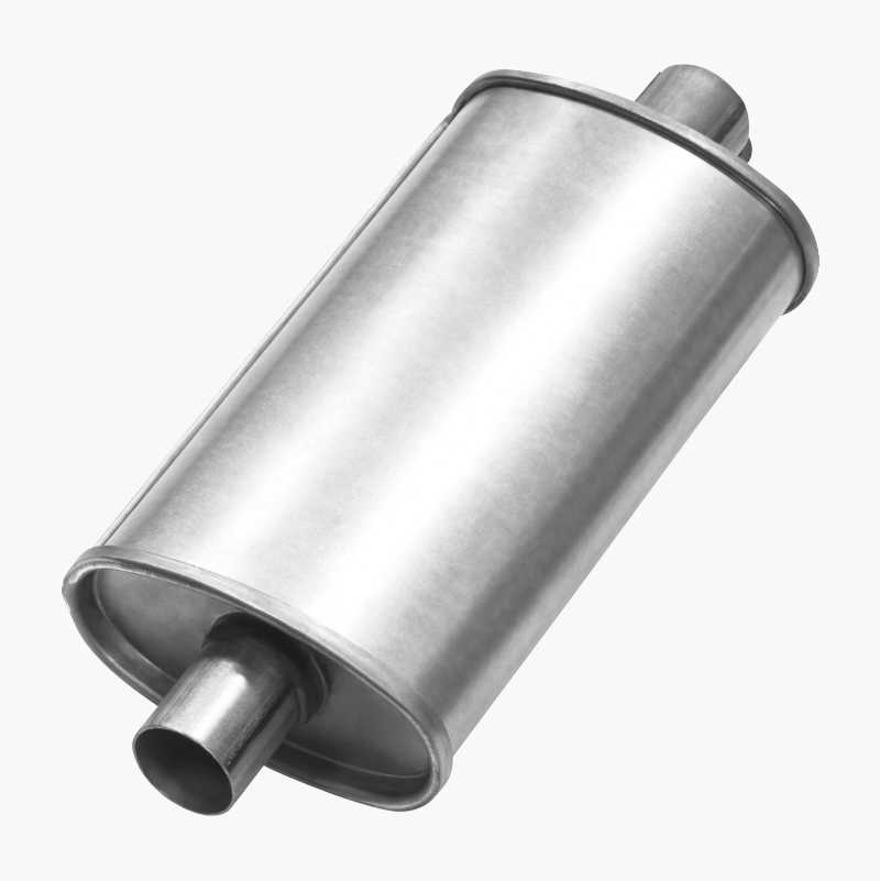 Lyddemper, aluminisert stål, 44,5 mm