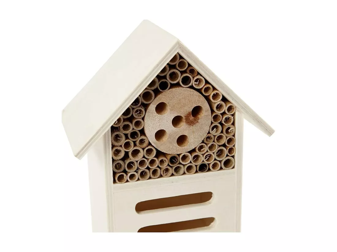 Maison à insectes en bois 18 x 9 x 14 cm