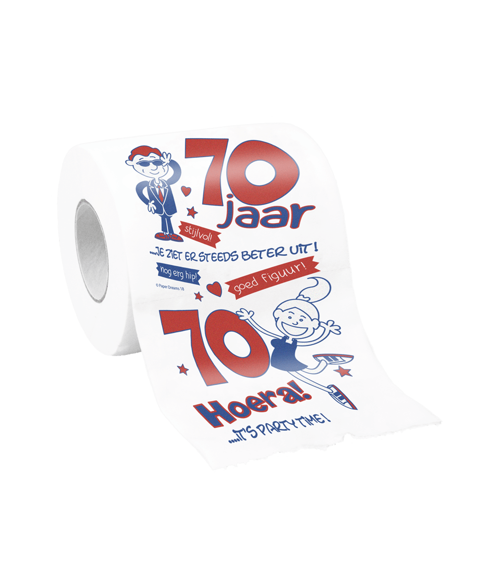 Toiletpapier 70 Jaar