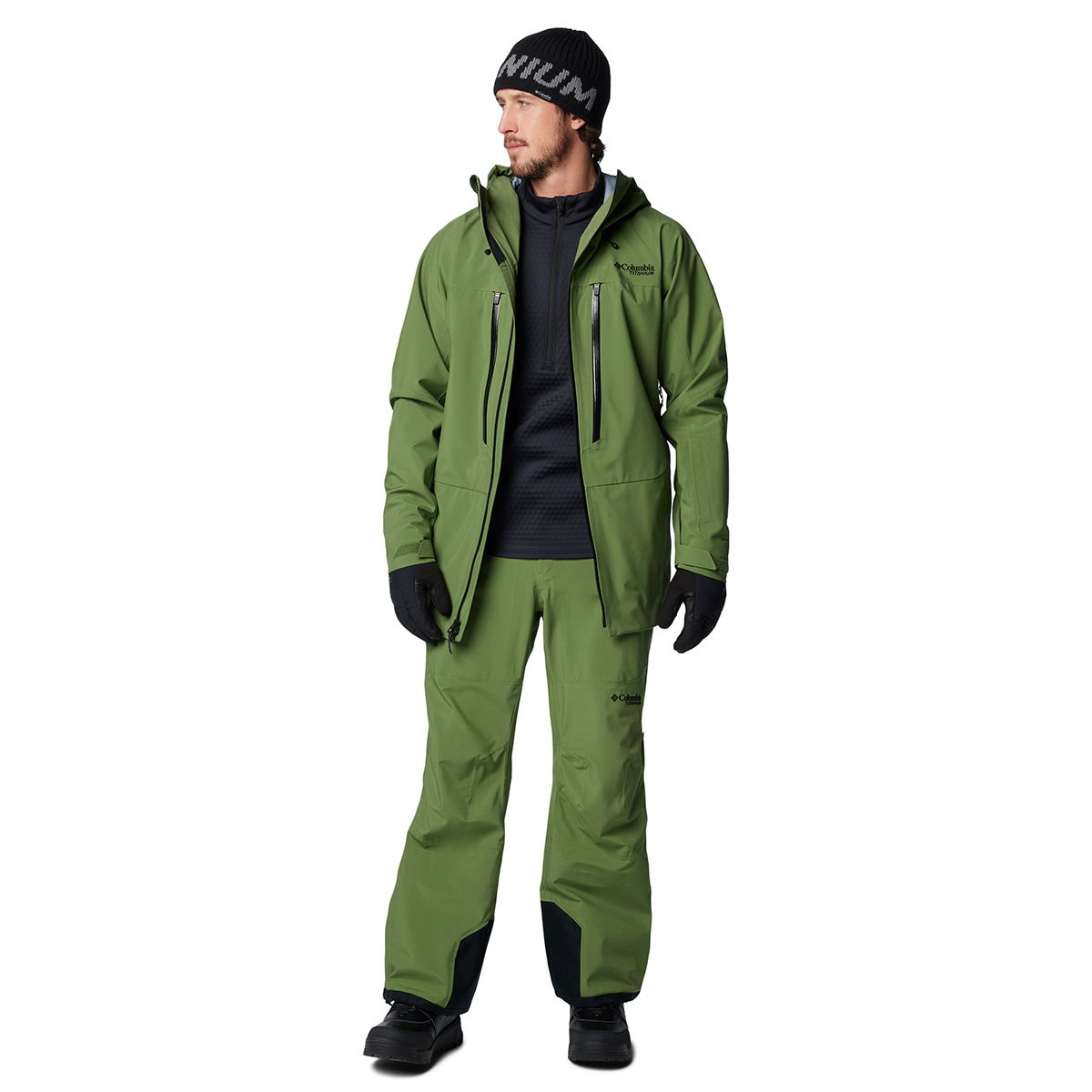 Columbia Platinum Peak II 3-lags skibukser, herre (Canteen)