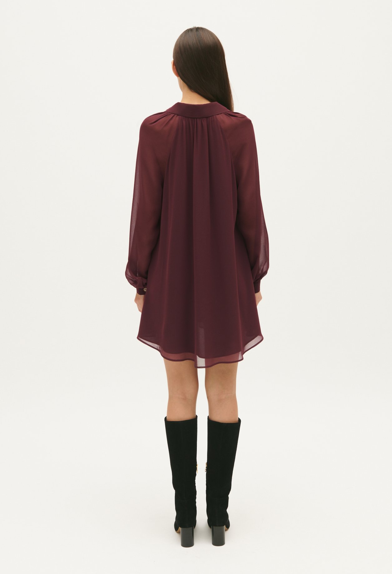 Robe courte fluide