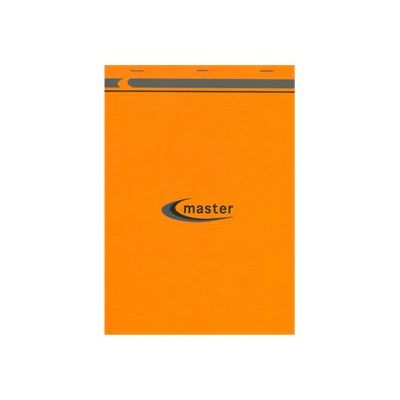 MASTER - Bloc notes détachables - A4 + - 200 pages - petits carreaux - 70g