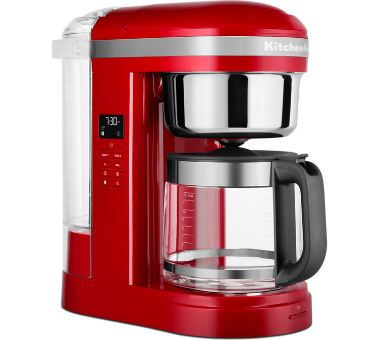 Cafetière filtre électrique 5KCM1209 Drip Coffee Rouge Empire KITCHENAID