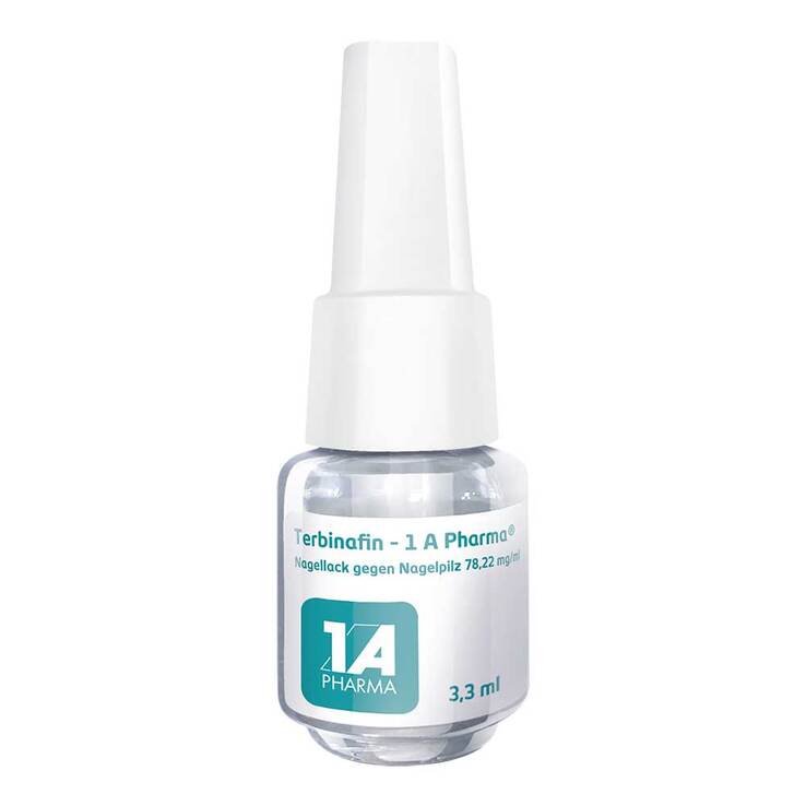 Terbinafin-1A Pharma Nagellack gegen Nagelpilz, 3.3 ml
