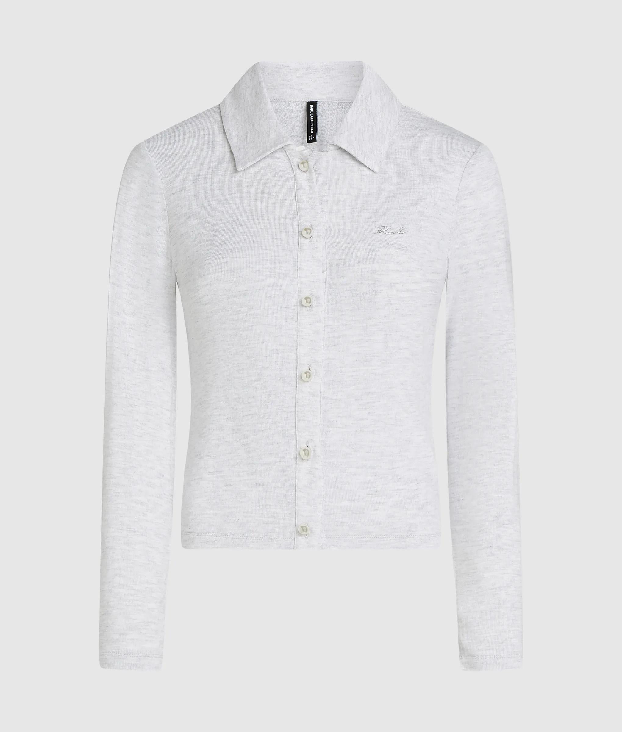 Loungewear vest met imitatieparels
