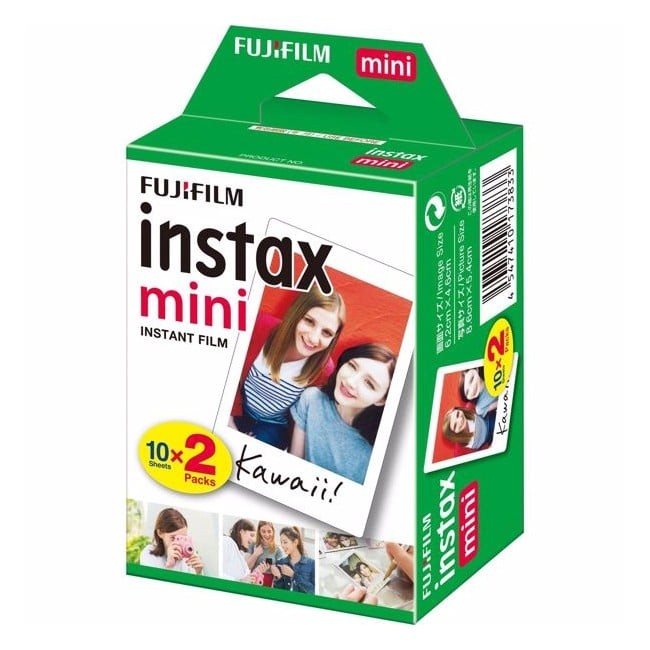 Fuji - Instax Mini Evo Hybrid Camera BUNDLE med film og etui