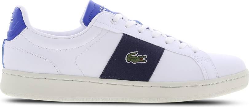 Lacoste Witte Leren Sneakers White Heren