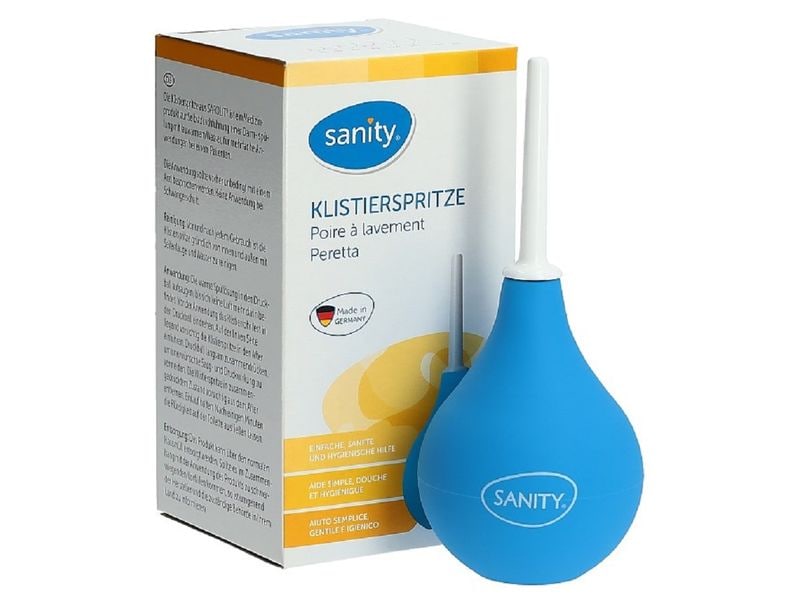 Sanity Birnspritze 143 ml Gr 7, 2tlg Birnspritze für die gründliche Reinigung der Ohren