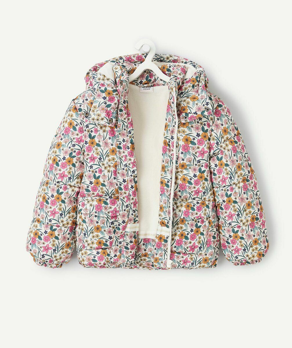 TAPE A L'OEIL<br>Jaqueta de penas estampada com capuz