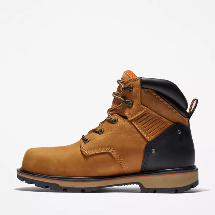 6-inch Boot de travail Ballast à embout composite pour homme en jaune