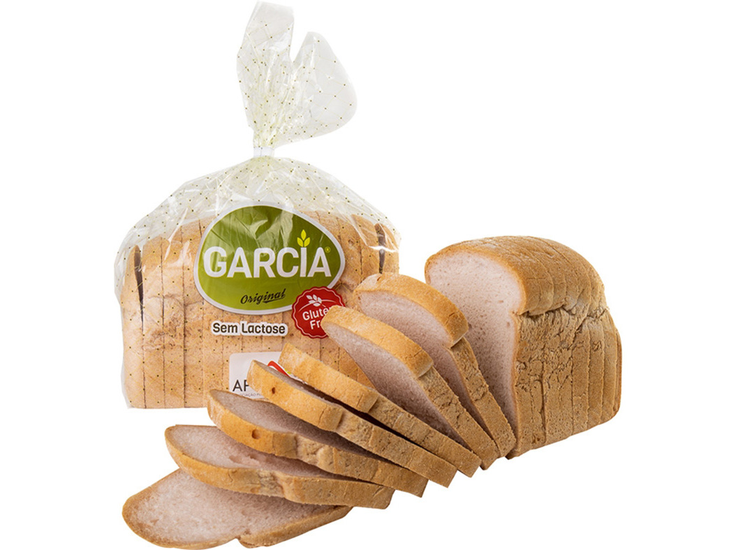 PÃO GARCIA FORMA BRANCO SEM GLÚTEN 500G