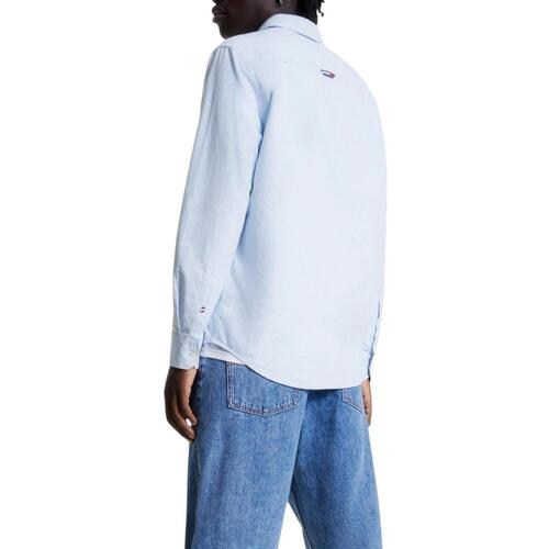 Tommy Jeans - TJM CLASSIC OXFORD SHIRT Azul