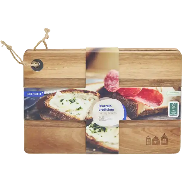 Brotzeitbrettchen 2er-Set