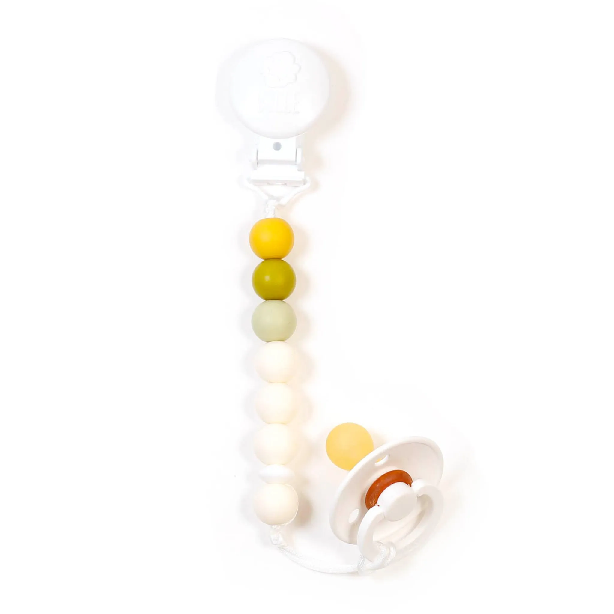 Bulle Attache-Suce - Funky Ivoire Vert
