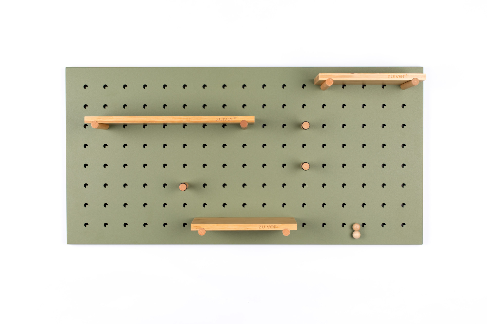 Zuiver Bundy pegboard groen
