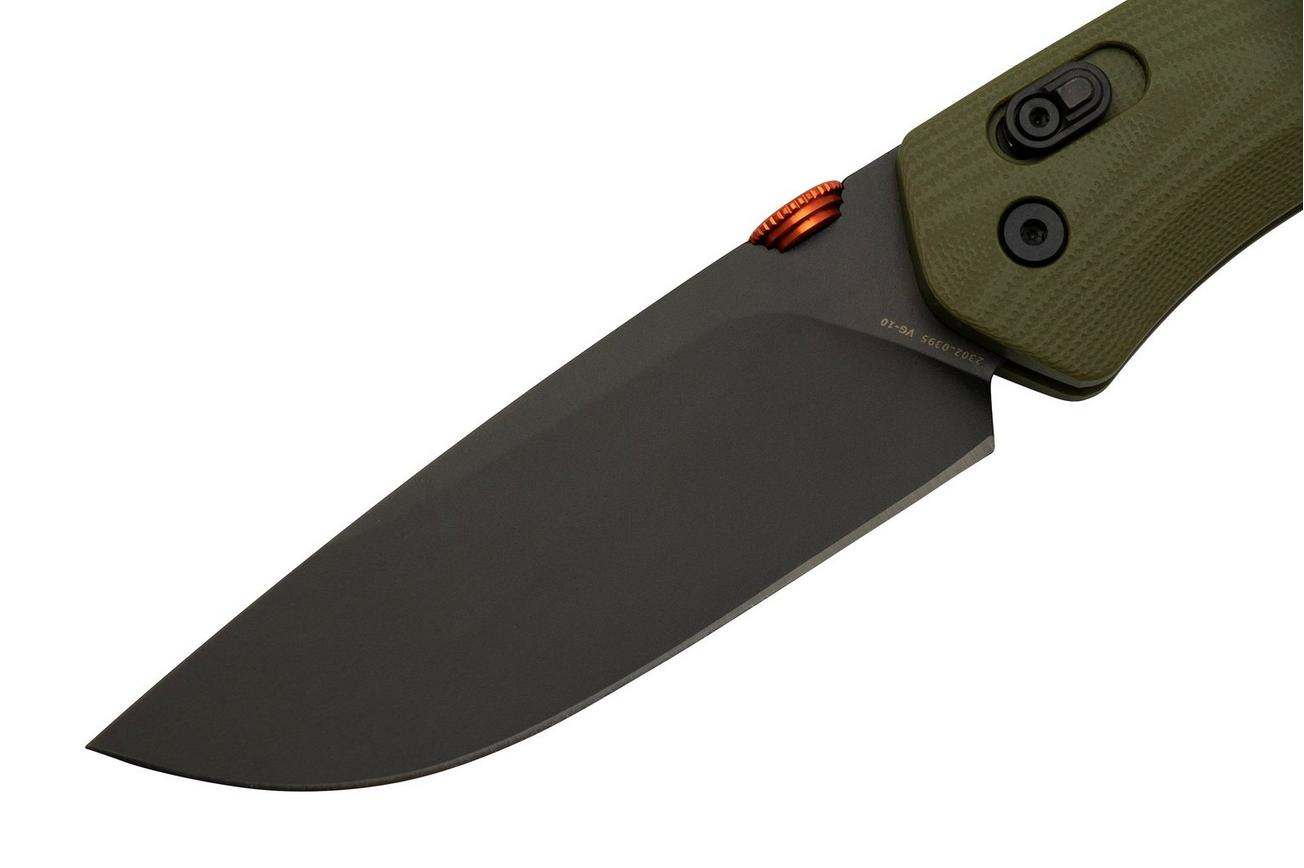 The James Brand The Carter XL, OD Green G10  Orange, Black, KKN116194-00, zakmes